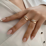 Élodie™ | Bague élégante confort intemporel féminin | Maya Deauville