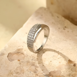 Élodie™ | Bague élégante confort intemporel féminin | Maya Deauville