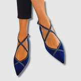 Noëlle™ | Mocassins Chic Bleu Marine | Maya Deauville