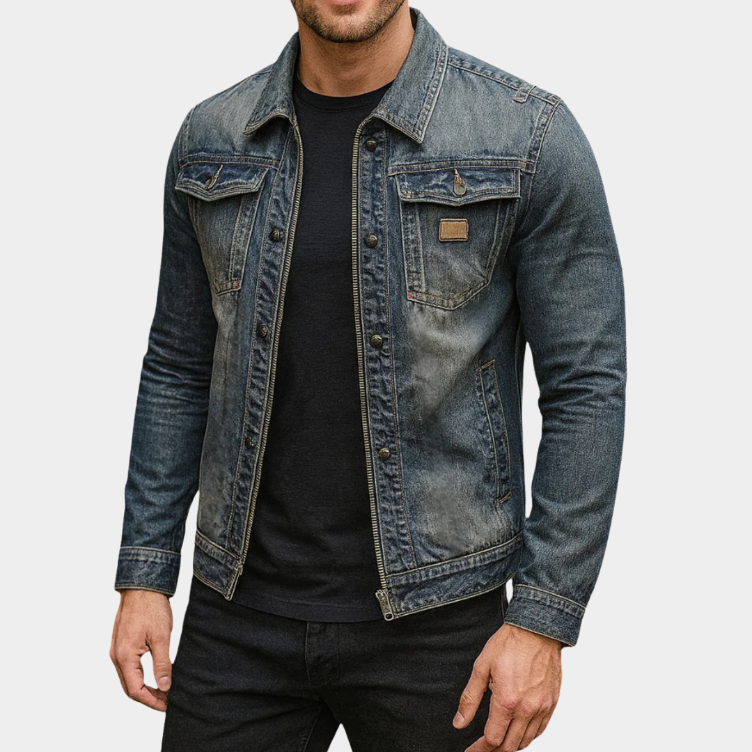 Théo™ | Veste en jean ample | Maya Deauville
