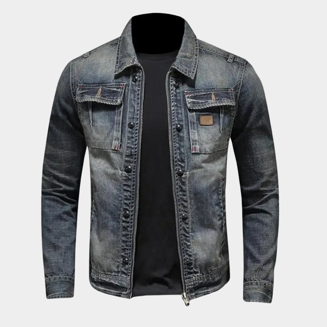 Théo™ | Veste en jean ample | Maya Deauville