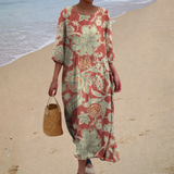 Robe longue fluide chic et confortable | Maya Deauville