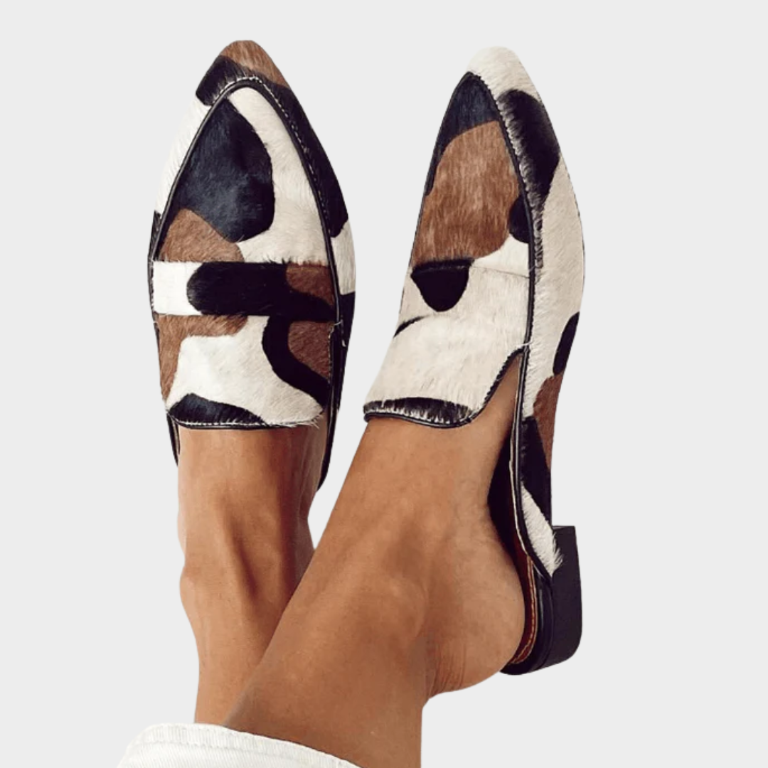 Rory | Mocassins Chic en Cuir de Vachette | Maya Deauville
