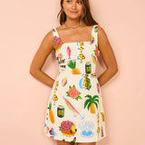 Azalée | Robe Tropicale Délice | Maya Deauville