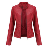 Milena™ | Veste en Cuir Élégante | Maya Deauville