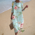 Robe longue fluide chic et confortable | Maya Deauville
