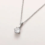 Collier Pendentif Classique en Zirconium | Maya Deauville