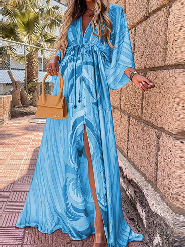 Daria | Robe Kaftan de Vacances | Maya Deauville