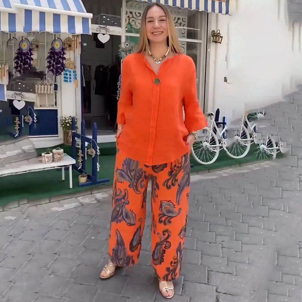 Flavia | Ensemble bohème Élégant | Maya Deauville