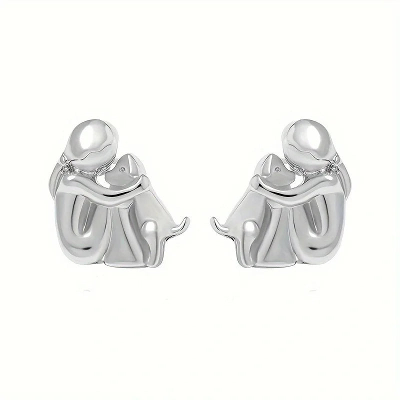 Lisa™ – boucles d’oreilles motif chien | Maya Deauville