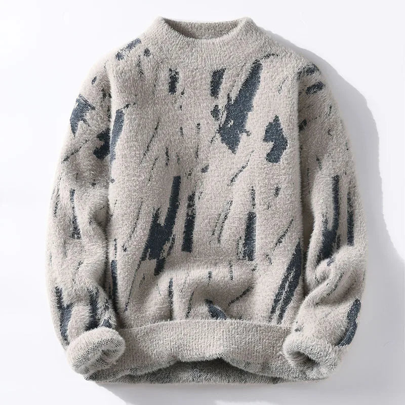 Lucien™ | Pull en Maille Mélangée | Maya Deauville