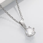 Collier Pendentif Classique en Zirconium | Maya Deauville