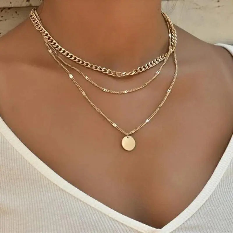 Collier Plaqué Or et Argent Élégant | Maya Deauville