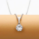 Collier Pendentif Classique en Zirconium | Maya Deauville