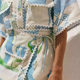Solene | Ensemble Patchwork Chic | Maya Deauville