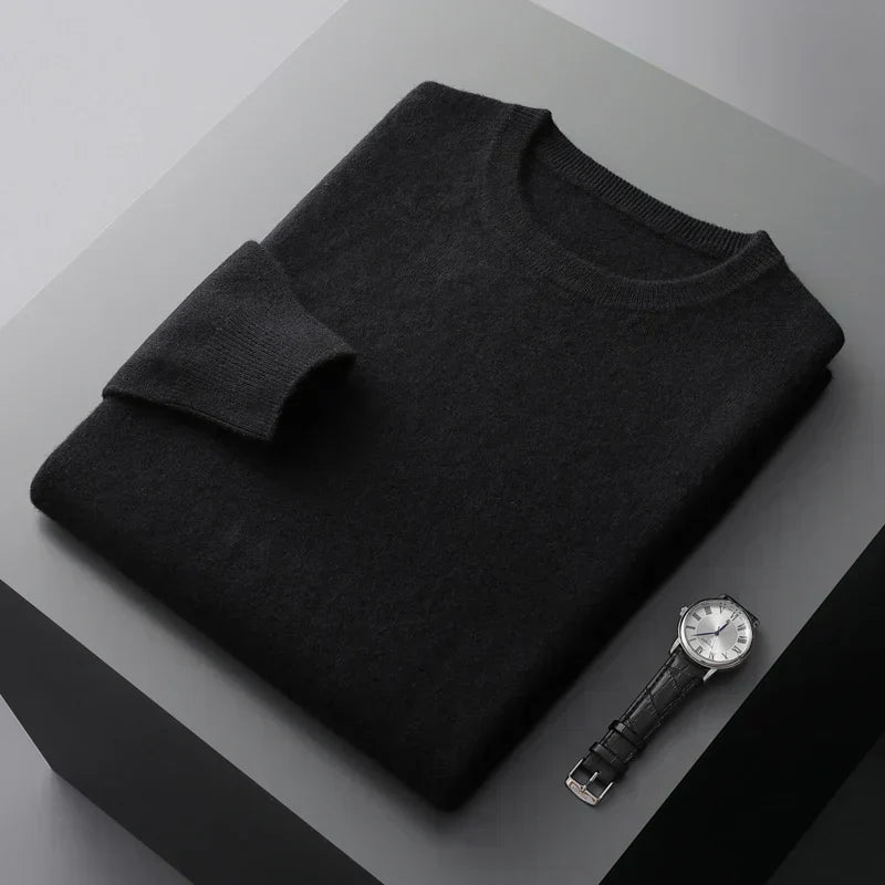Laurent™ | Pull en cachemire | Maya Deauville
