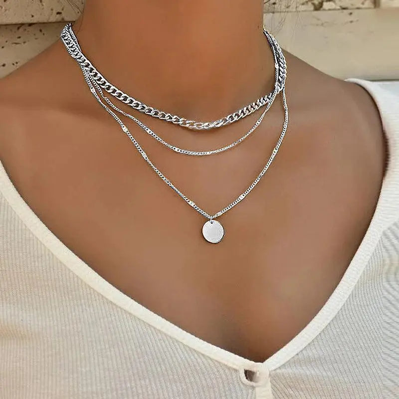 Collier Plaqué Or et Argent Élégant | Maya Deauville