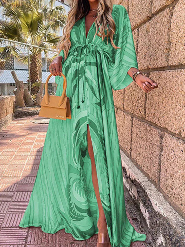 Daria | Robe Kaftan de Vacances | Maya Deauville