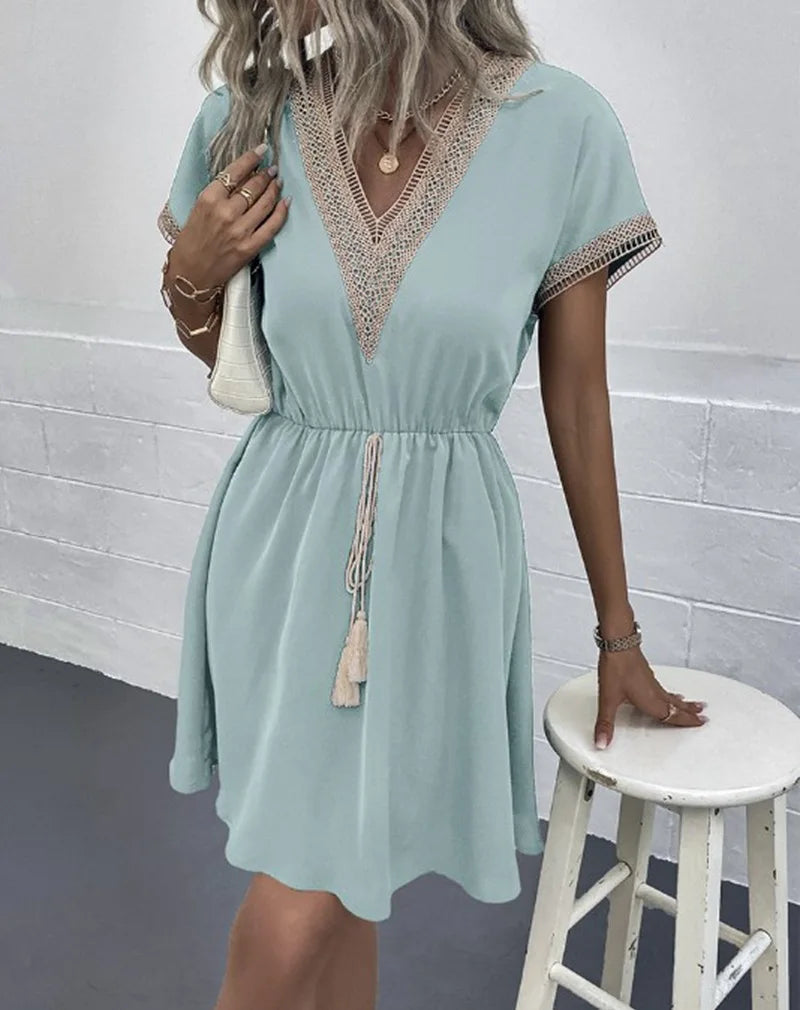 Sabrina | Robe Bohémienne Élégante | Maya Deauville