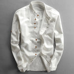 Alfonds™ | Chemise Élégante Style Japonais | Maya Deauville
