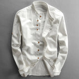 Alfonds™ | Chemise Élégante Style Japonais | Maya Deauville