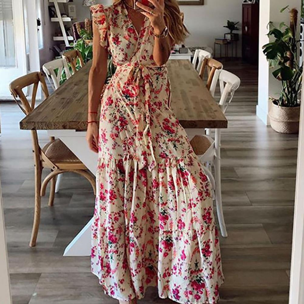 Shera | Robe Maxi Florale | Maya Deauville