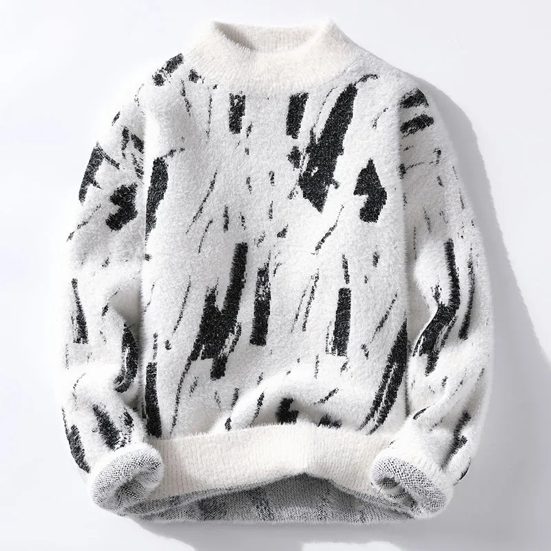 Lucien™ | Pull en Maille Mélangée | Maya Deauville