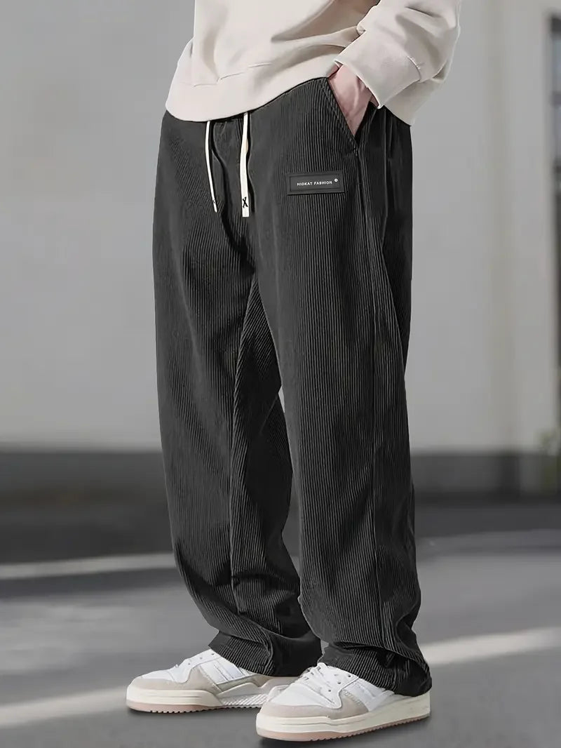 Hans™ | Pantalon large avec taille élastique | Maya Deauville