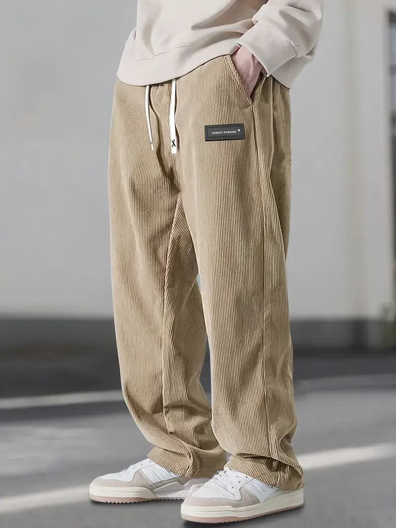 Hans™ | Pantalon large avec taille élastique | Maya Deauville