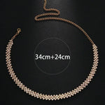 Collier élégant en Strass | Maya Deauville
