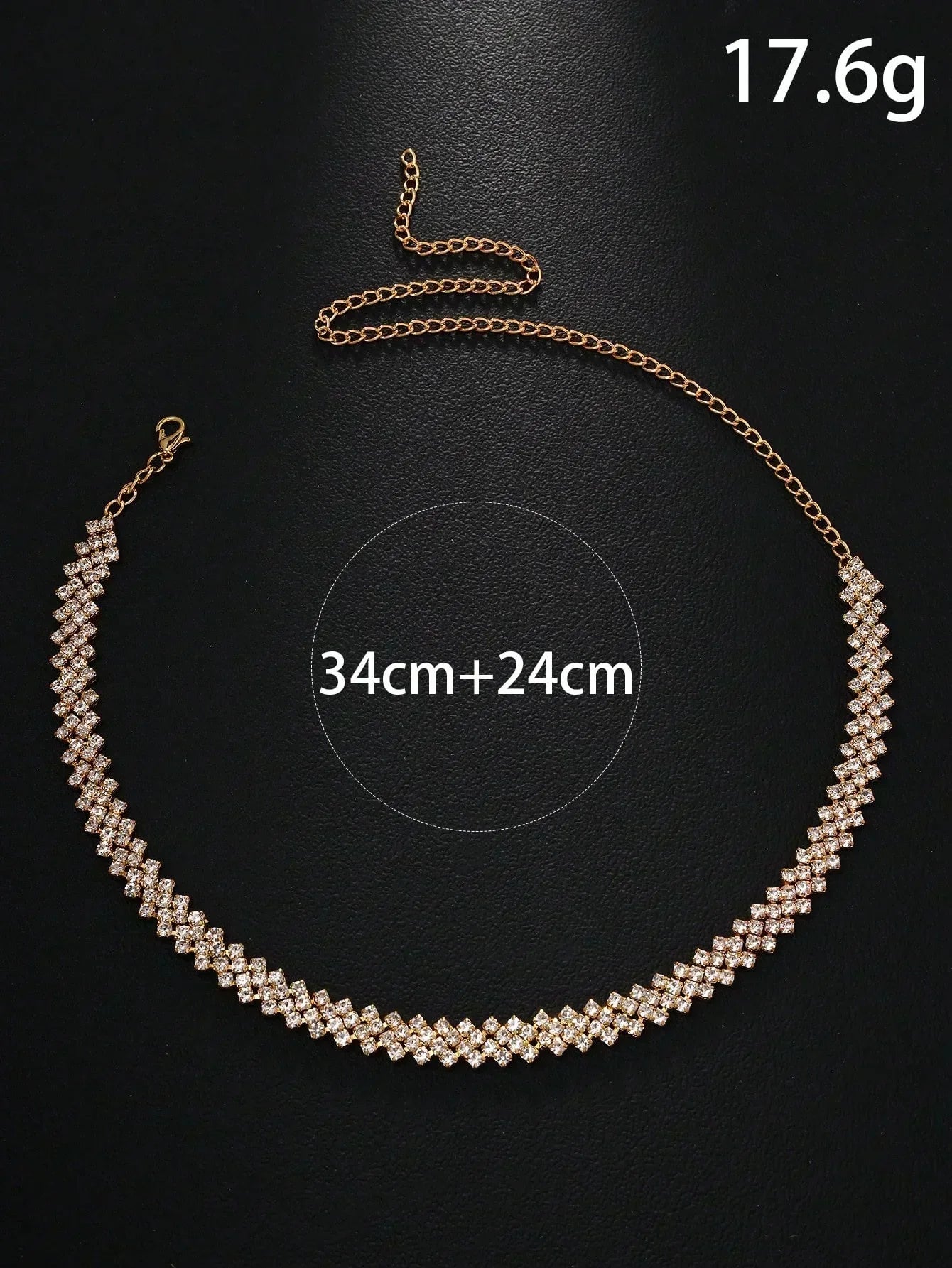Collier élégant en Strass | Maya Deauville