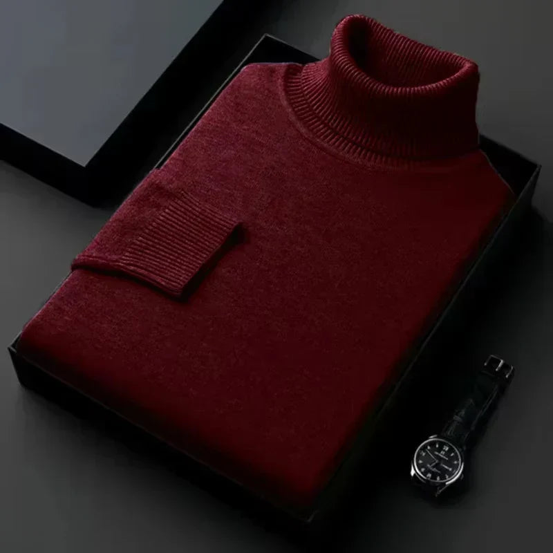 Jules™ | Pull Essentiel à Col Roulé | Maya Deauville