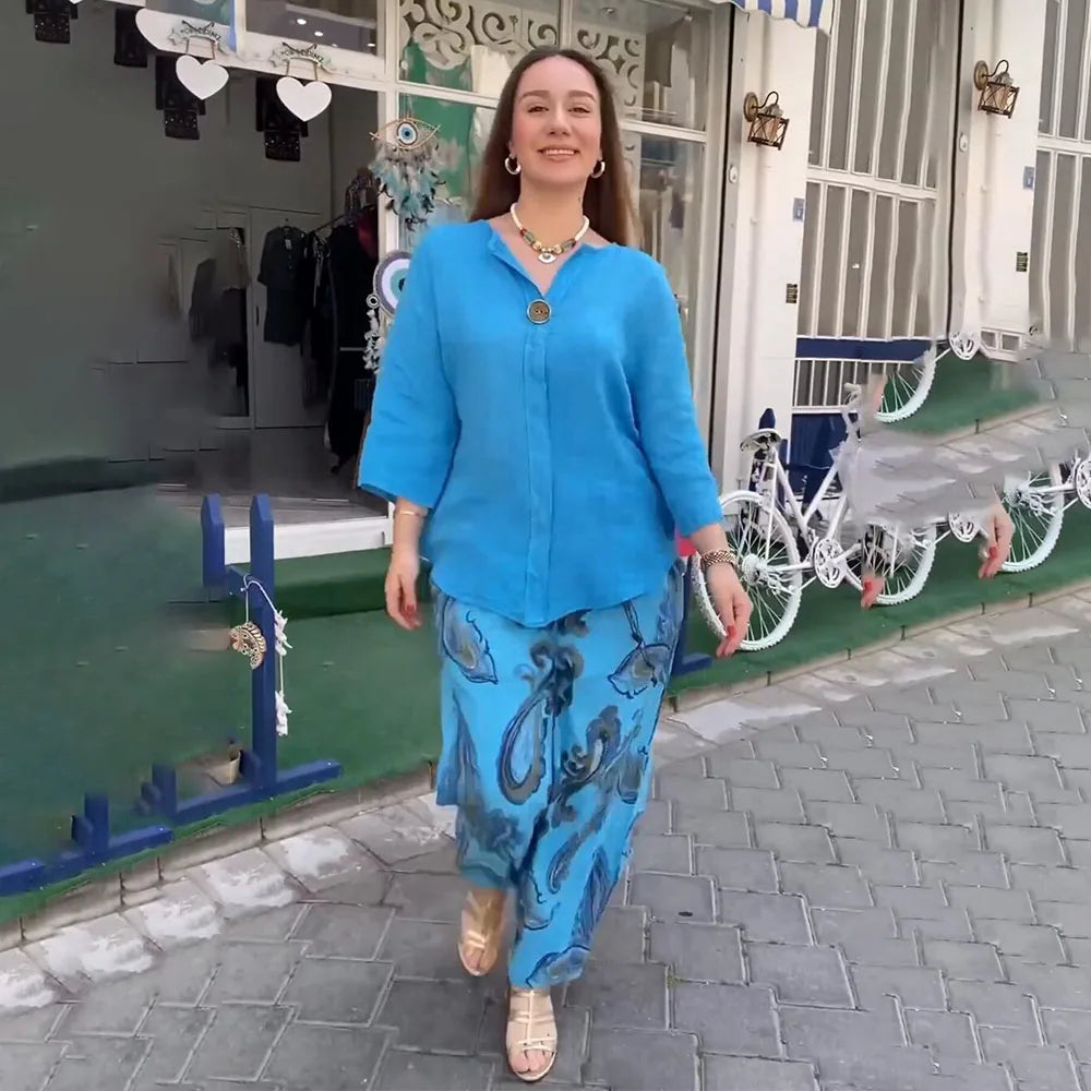 Flavia | Ensemble bohème Élégant | Maya Deauville