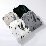 Lucien™ | Pull en Maille Mélangée | Maya Deauville