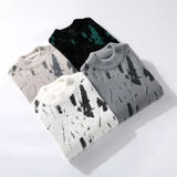 Lucien™ | Pull en Maille Mélangée | Maya Deauville