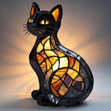 Chat lumineux de minuit