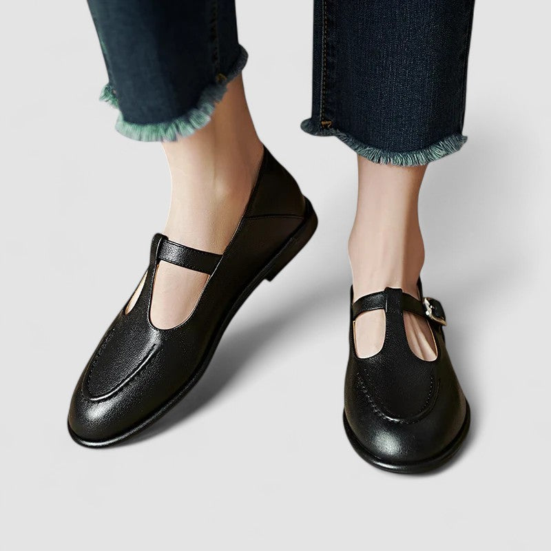 Ariyzzah | Chaussures Mary Jane orthopédiques à talon bas | Maya Deauville