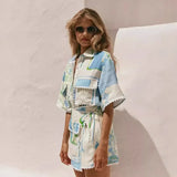 Solene | Ensemble Patchwork Chic | Maya Deauville