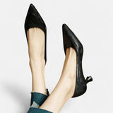 Talons en cuir Amara | Maya Deauville