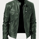 Marc™ | Veste en Cuir au Caractère Unique | Maya Deauville