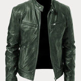 Marc™ | Veste en Cuir au Caractère Unique | Maya Deauville