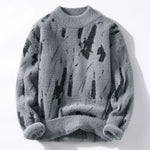 Lucien™ | Pull en Maille Mélangée | Maya Deauville