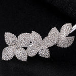Collier élégant Fleur en Cristal | Maya Deauville