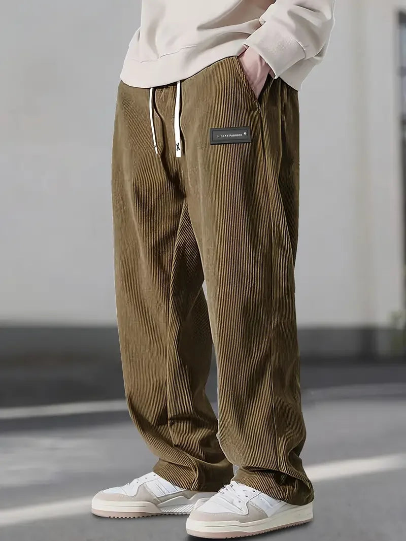 Hans™ | Pantalon large avec taille élastique | Maya Deauville