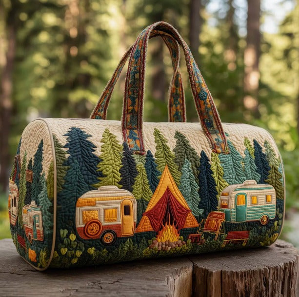 Sac week-end rétro – esprit luxe