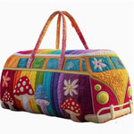 Sac week-end rétro – bohème premium