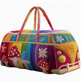 Sac week-end rétro – bohème premium