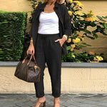 Martina | Ensemble Chemise et Pantalon en Lin et Coton | Maya Deauville