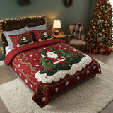 Parure de lit matelassée 3 pièces – Atelier du Père Noël