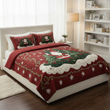 Parure de lit matelassée 3 pièces – Atelier du Père Noël